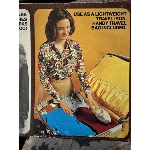 Vintage Osrow Steamstress II Lightweight Steam Iron - Picture 8 of 9